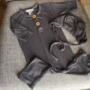 Kate Quinn Organics- The Woods Bodysuit and Hat